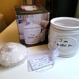 Gratitude Jar. "I Am Thankful"